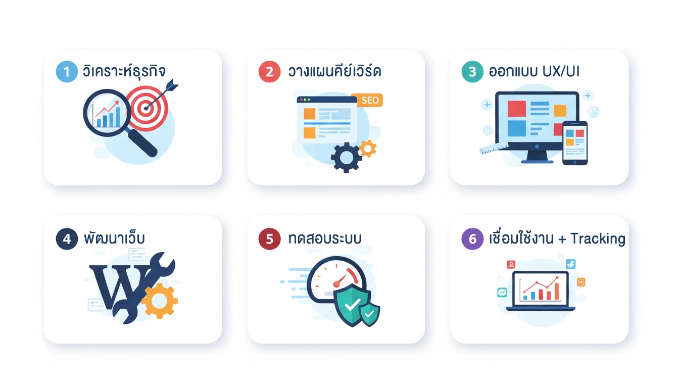 ออกแบบเว็บไซต์ WordPress กรุงเทพ