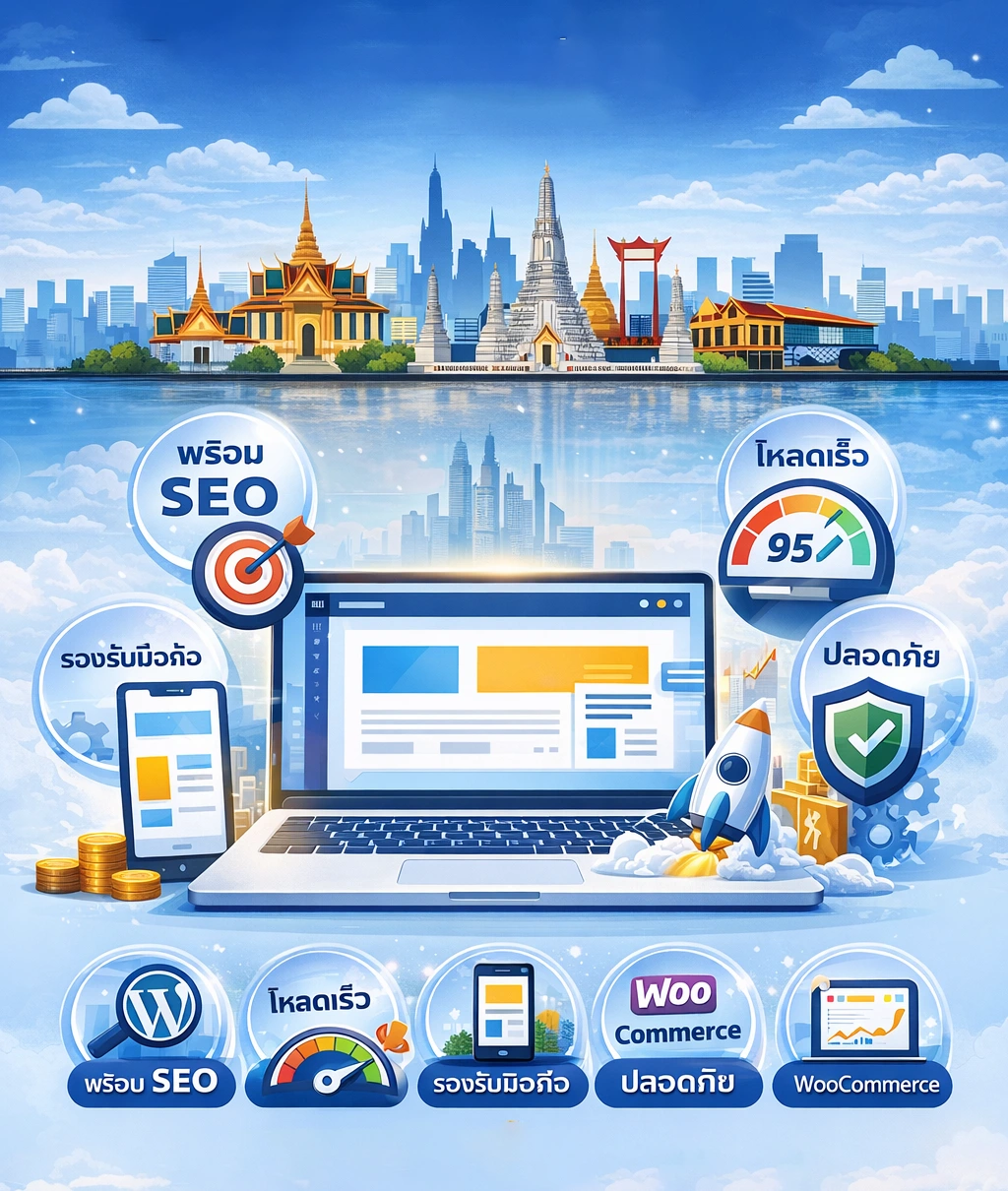 ออกแบบเว็บไซต์ WordPress กรุงเทพ