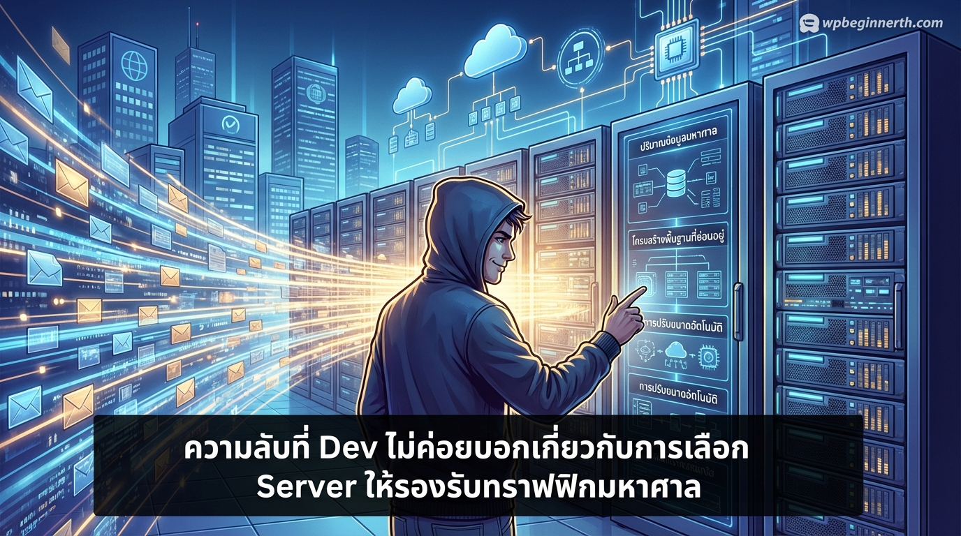 ความลับที่ Dev ไม่ค่อยบอกเกี่ยวกับการเลือก Server ให้รองรับทราฟฟิกมหาศาล